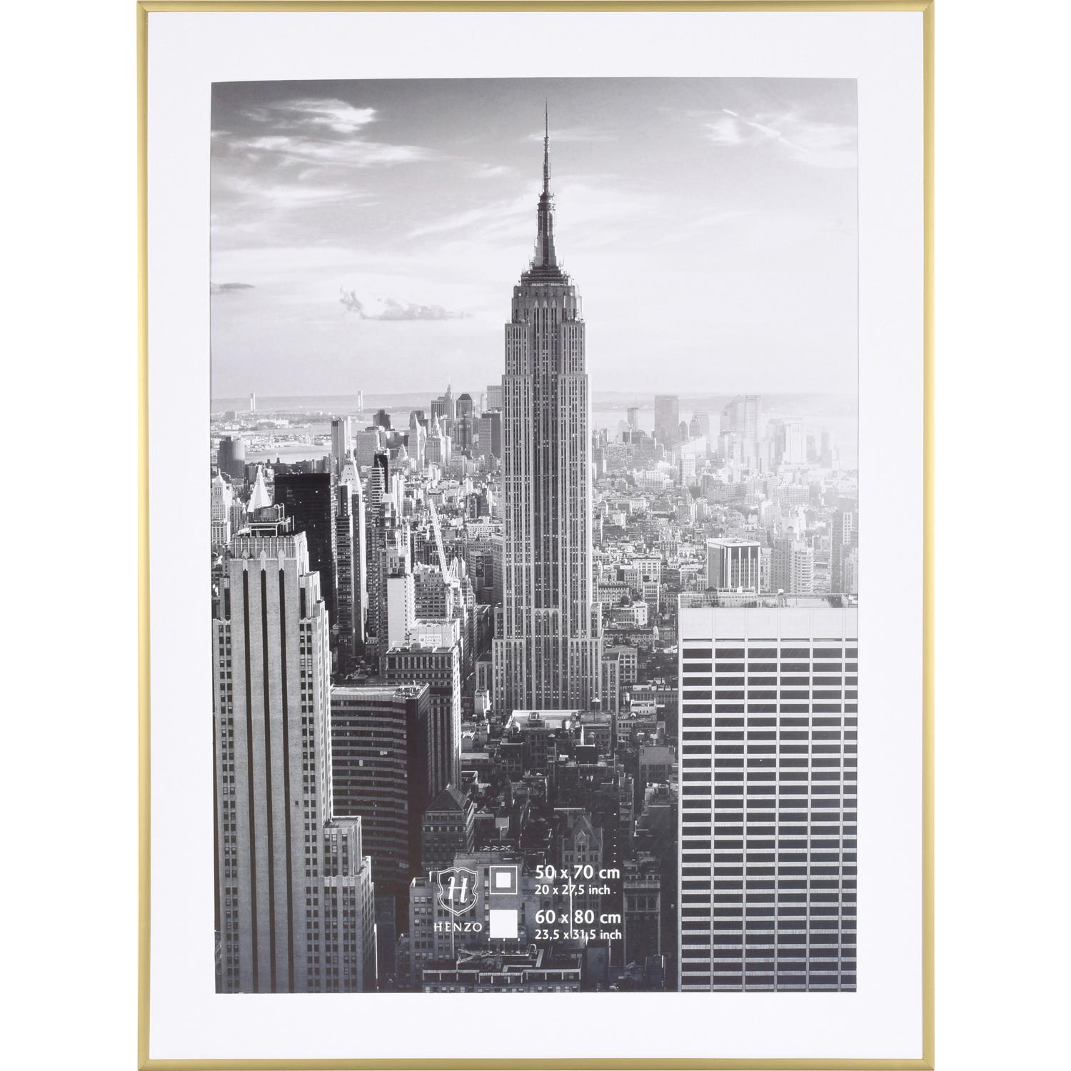 Fotolijst - Henzo - Manhattan - Fotomaat 60x80 cm - Goud