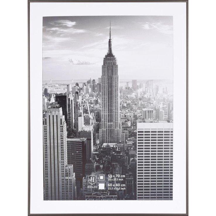 Fotolijst - Henzo - Manhattan - Fotomaat 70x100 cm - Donkergrijs