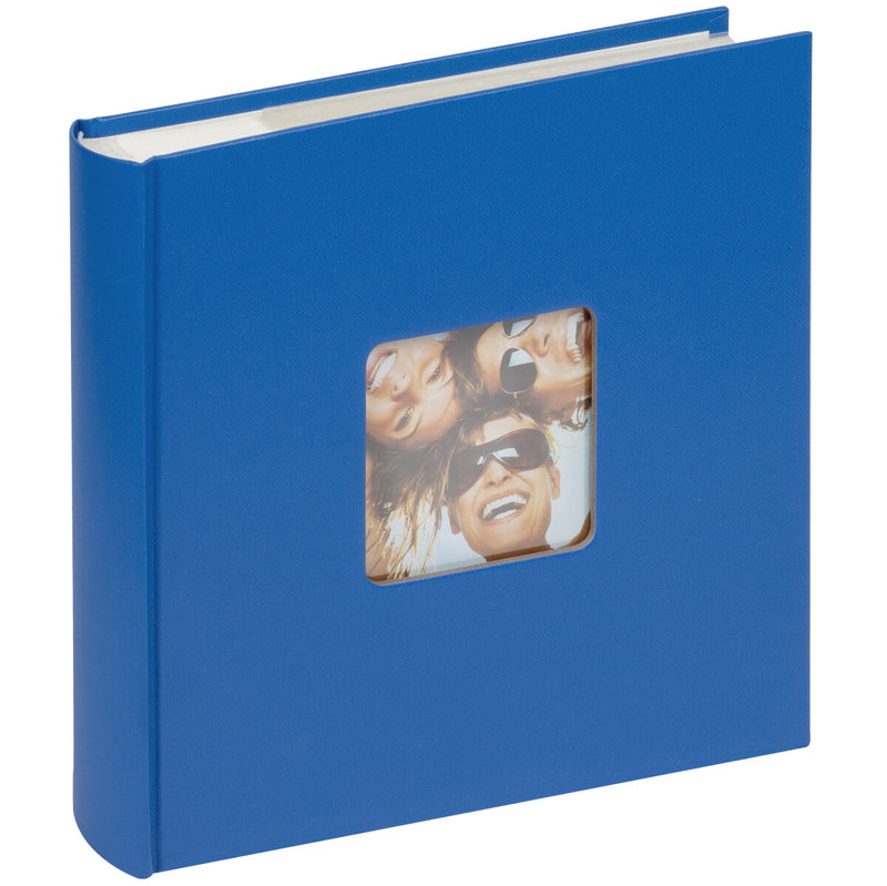Memo-album "Fun" koningsblauw 200 foto's 10x15 cm