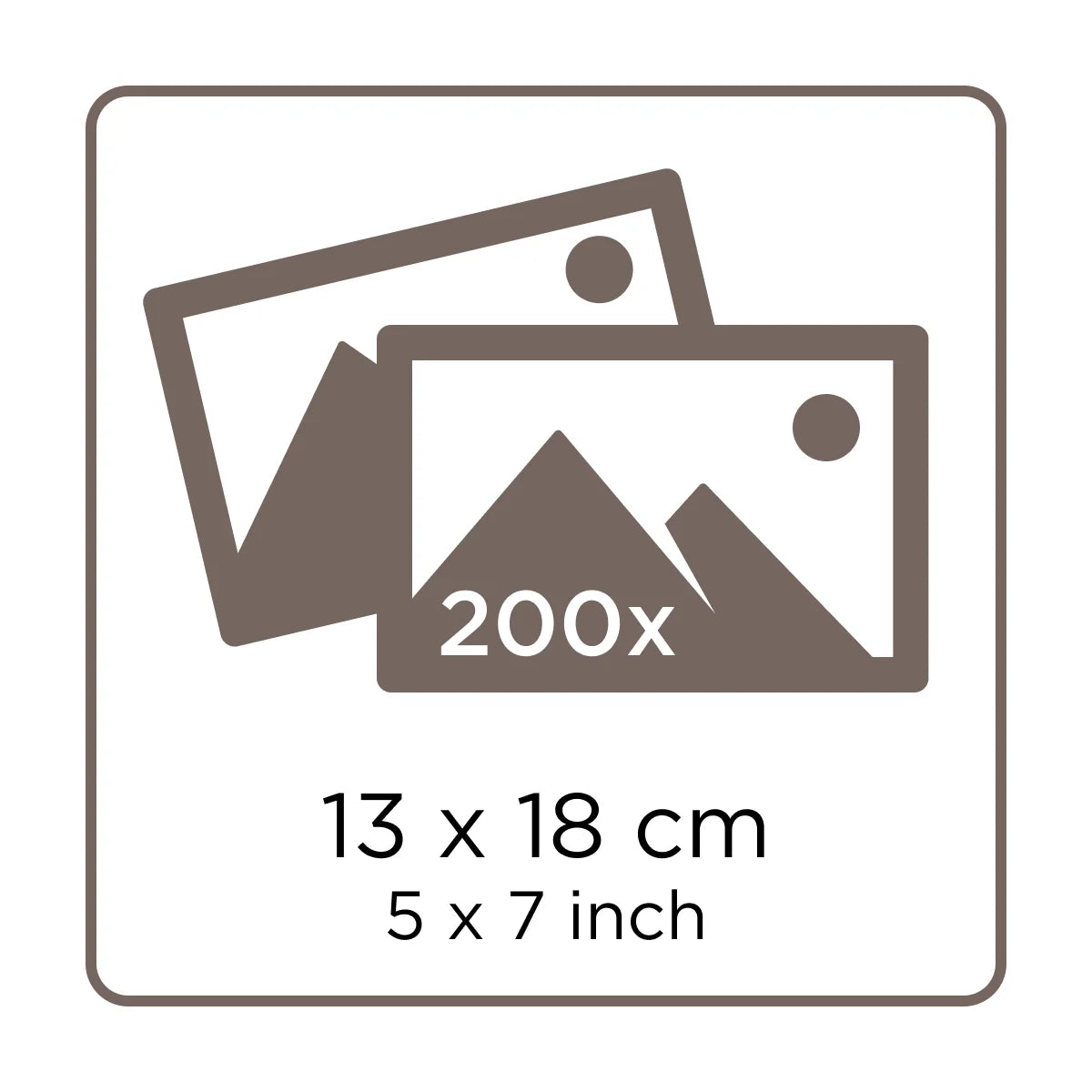 Memo-Album Monza voor 200 foto's rood 13x18