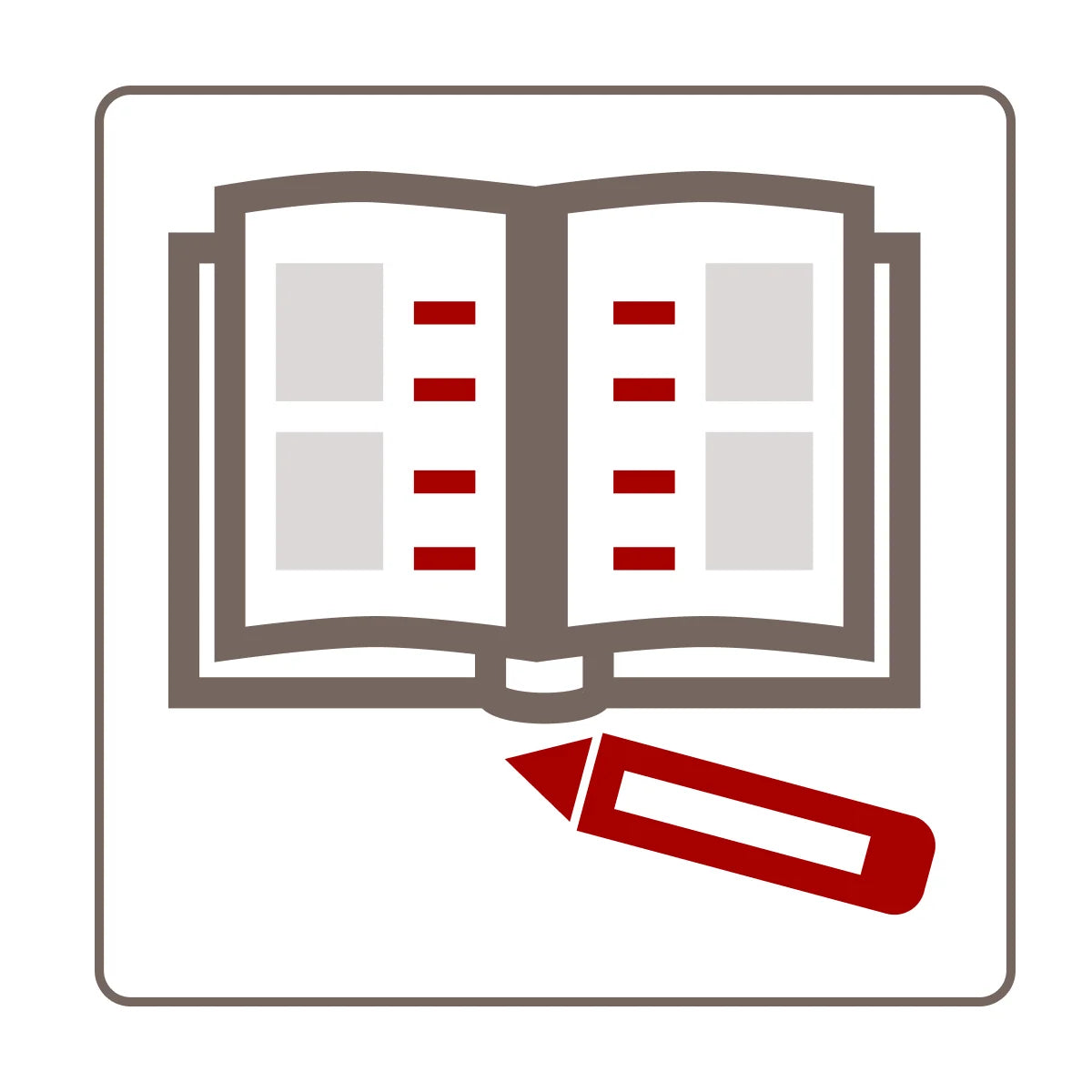 Memo-Album Monza voor 200 foto's rood 13x18