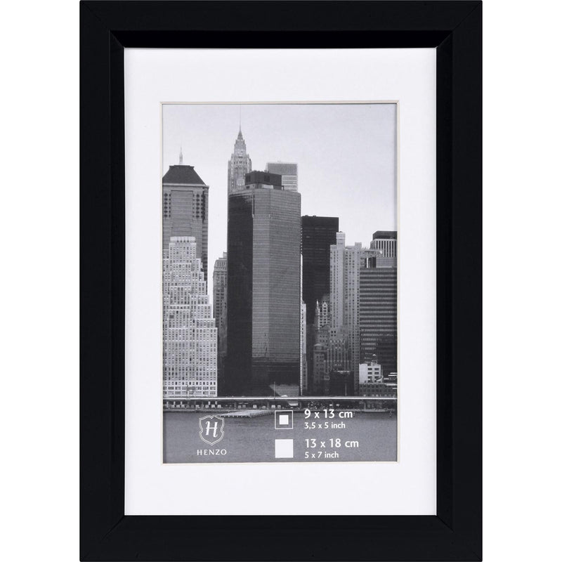 Fotolijst - Henzo - Metallica - Fotomaat 13x18 cm - Zwart