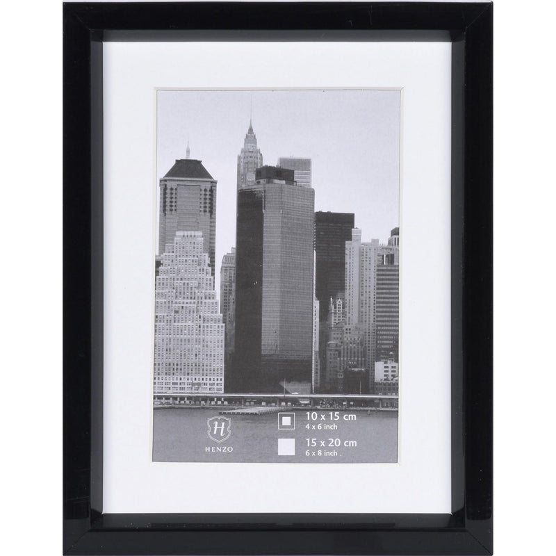 Fotolijst - Henzo - Metallica - Fotomaat 15x20 cm - Zwart