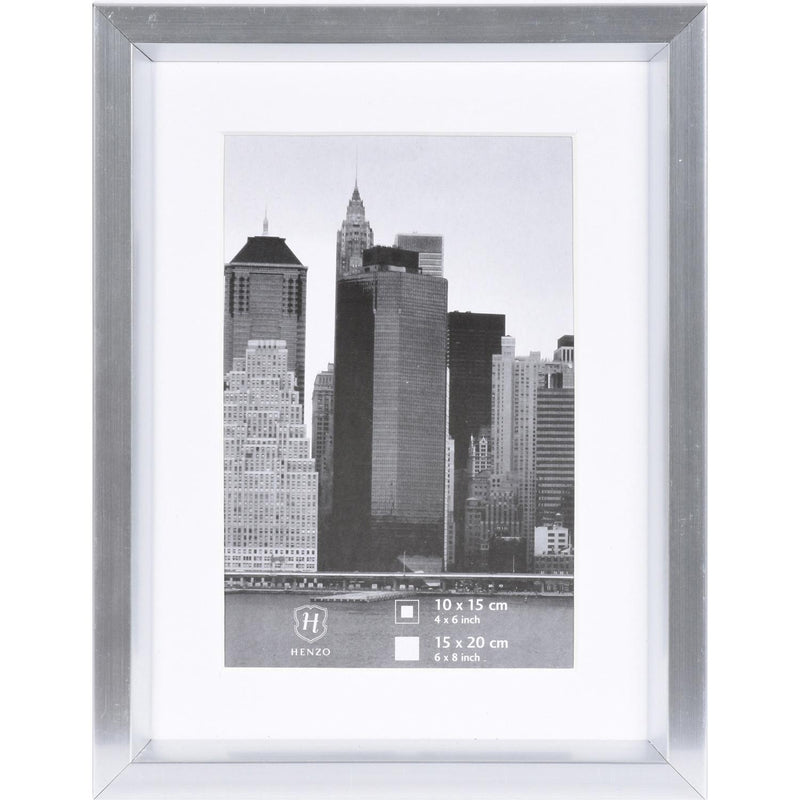 Fotolijst - Henzo - Metallica - Fotomaat 15x20 cm - Zilver