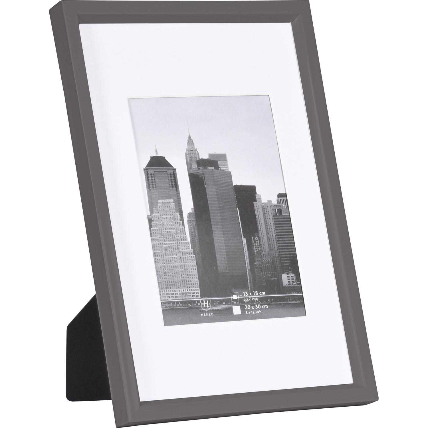 Fotolijst - Henzo - Metallica - Fotomaat 20x30 cm - Donkergrijs