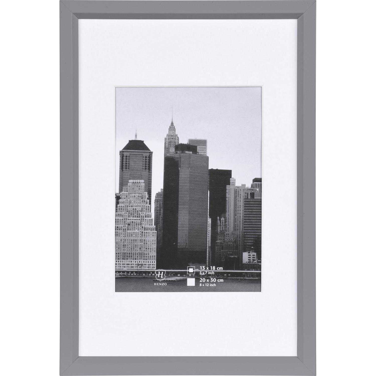 Fotolijst - Henzo - Metallica - Fotomaat 20x30 cm - Zilver