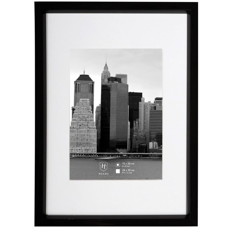 Fotolijst - Henzo - Metallica - Fotomaat 24x30 cm - Zwart