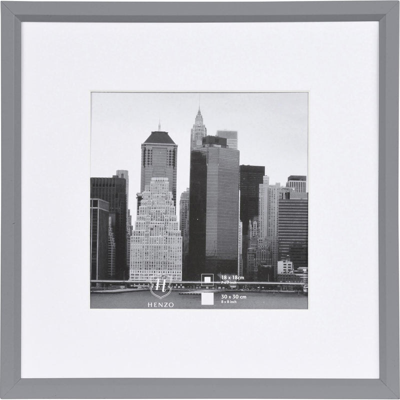 Fotolijst - Henzo - Metallica - Fotomaat 30x30 cm - Zilver