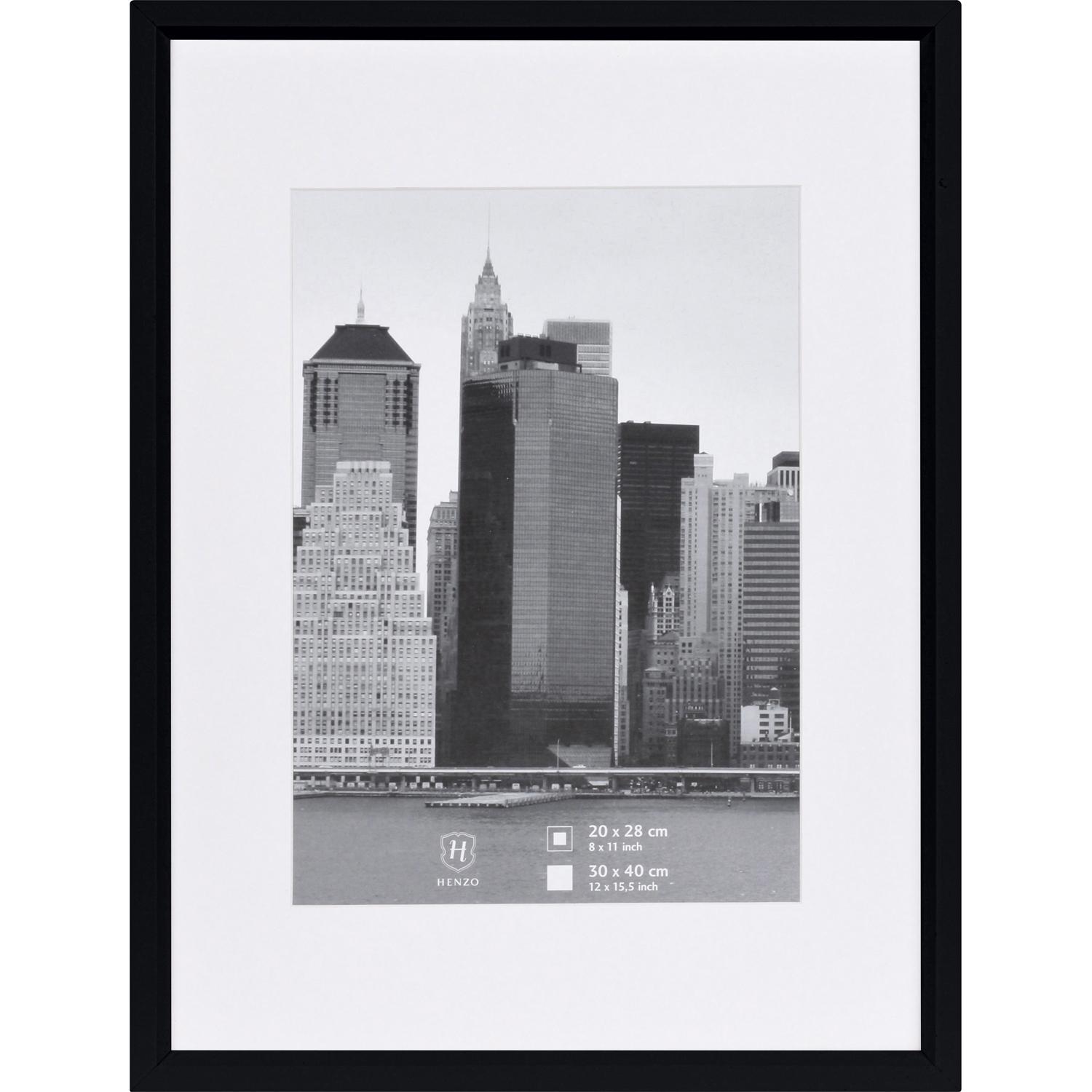 Fotolijst - Henzo - Metallica - Fotomaat 30x40 cm - Zwart
