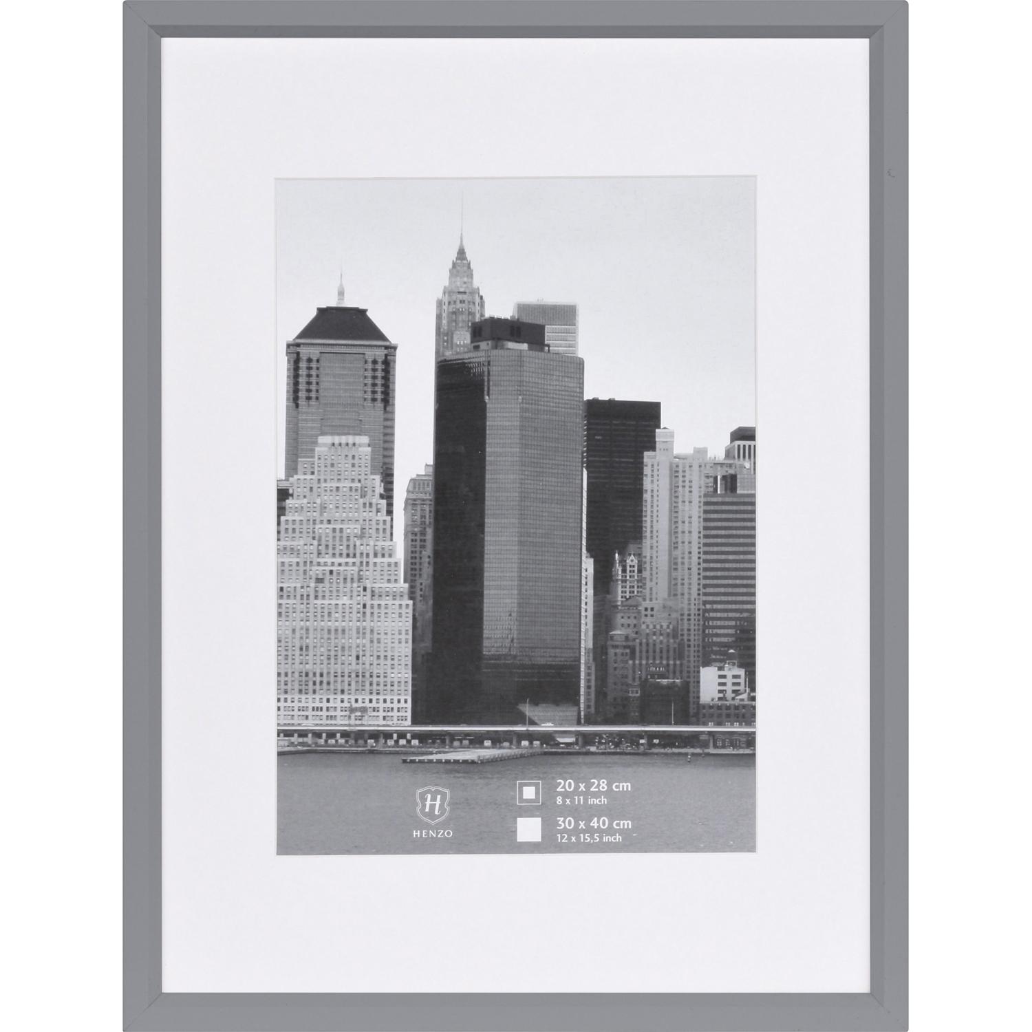 Fotolijst - Henzo - Metallica - Fotomaat 30x40 cm - Zilver