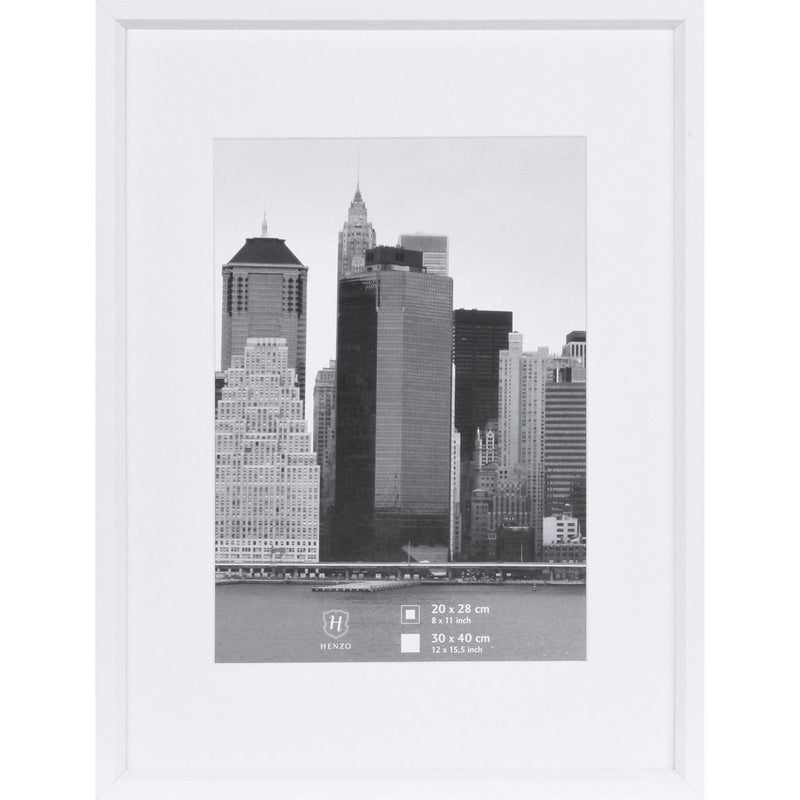 Fotolijst - Henzo - Metallica - Fotomaat 30x40 cm - Wit