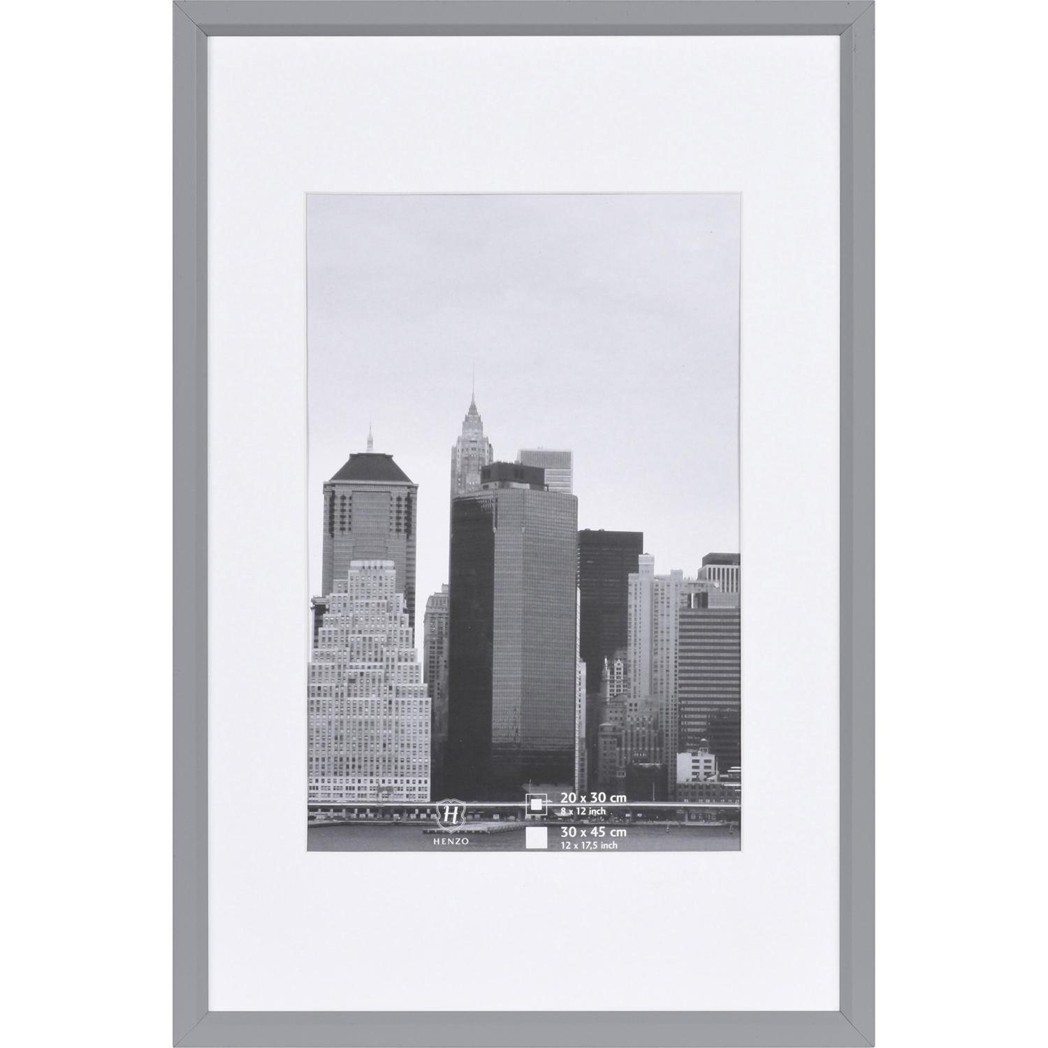 Fotolijst - Henzo - Metallica - Fotomaat 30x45 cm - Zilver