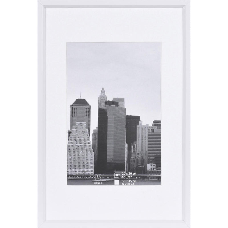 Fotolijst - Henzo - Metallica - Fotomaat 30x45 cm - Wit