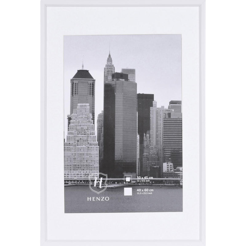 Fotolijst - Henzo - Metallica - Fotomaat 40x60 cm - Wit