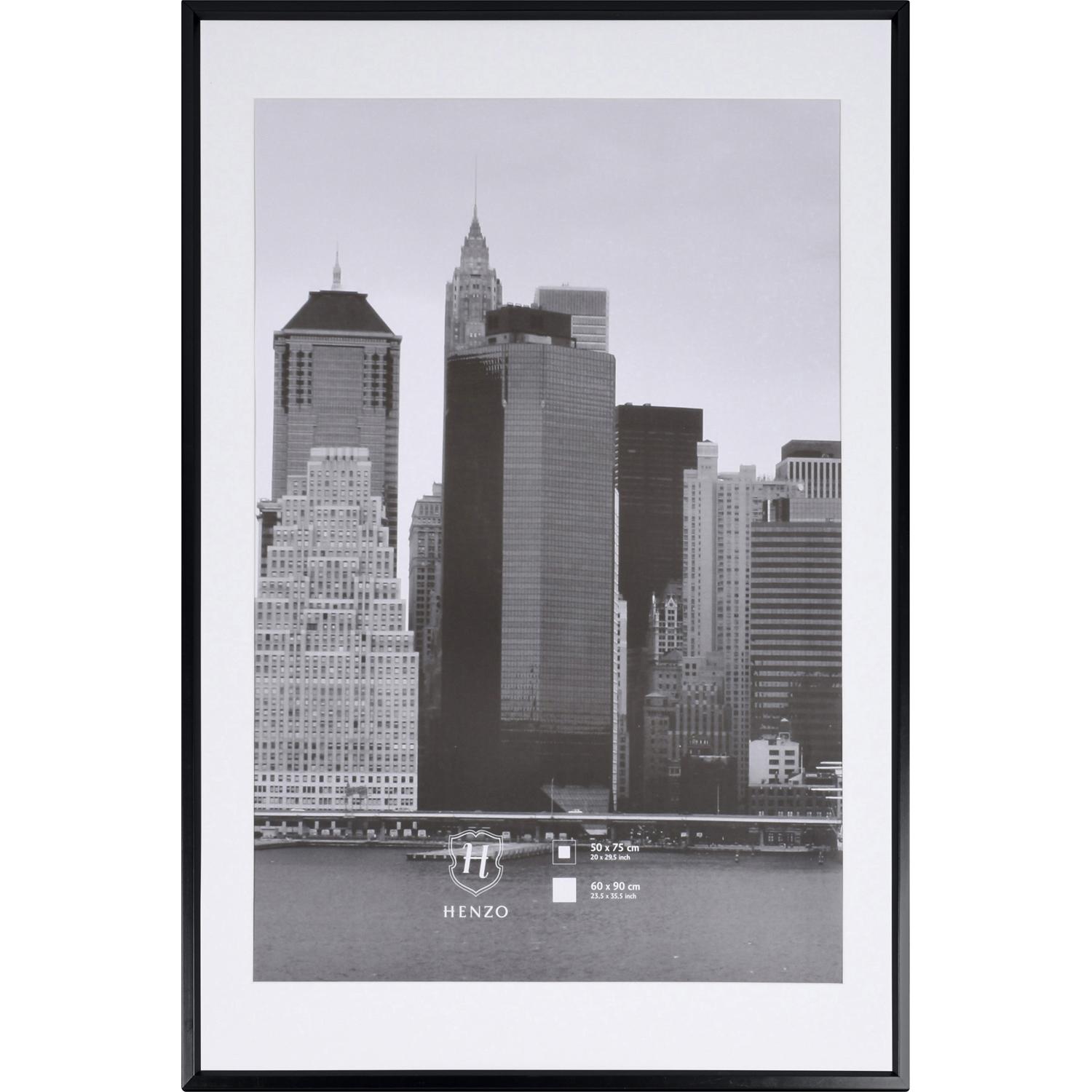 Fotolijst - Henzo - Metallica - Fotomaat 60x90 cm - Zwart