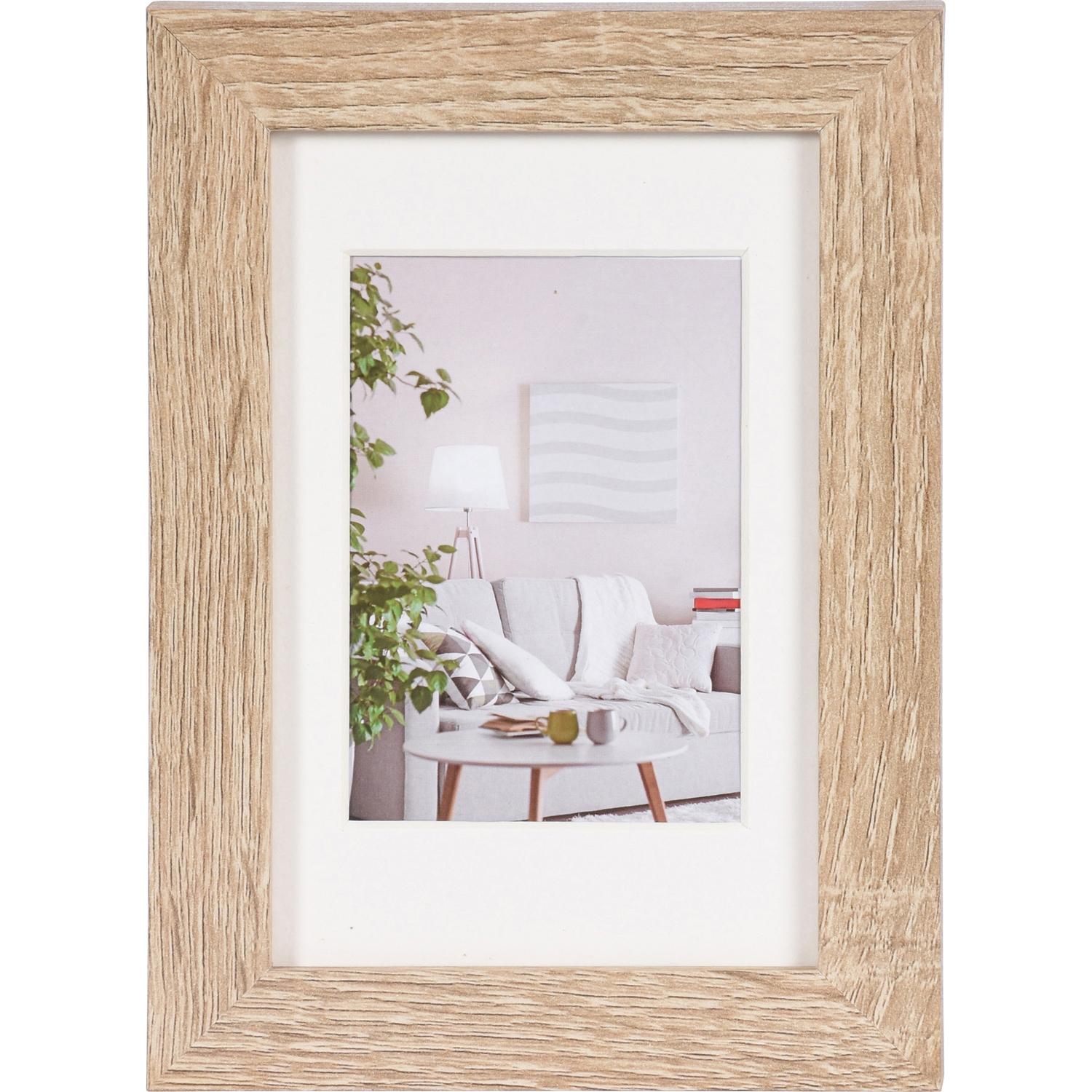 Fotolijst - Henzo - Modern - Fotomaat 10x15 cm - Lichtbruin