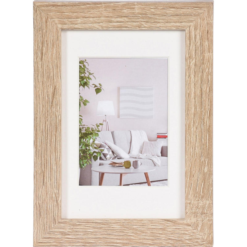 Fotolijst - Henzo - Modern - Fotomaat 10x15 cm - Lichtbruin