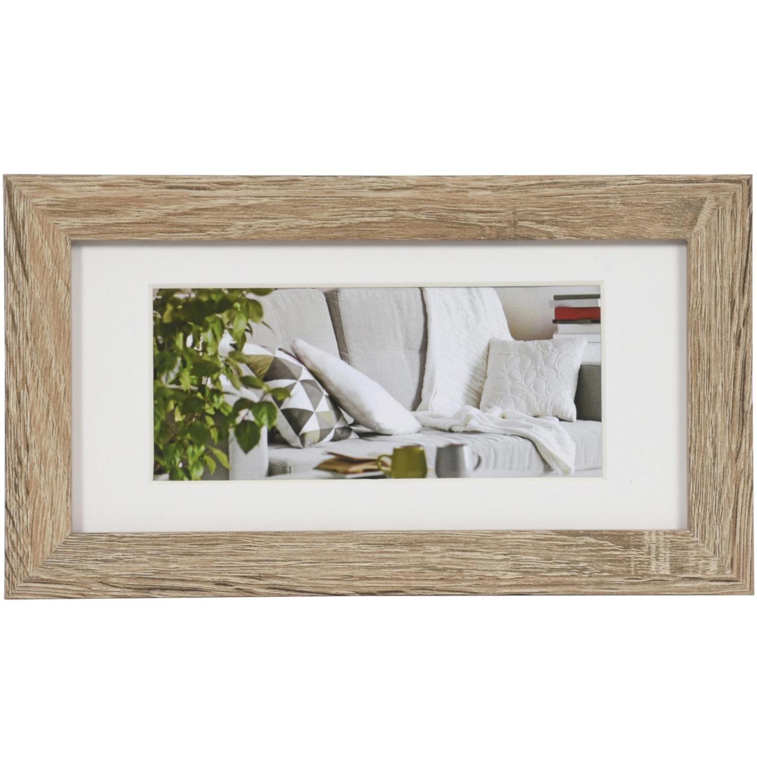 Fotolijst - Henzo - Modern - Fotomaat 10x20 cm - Lichtbruin