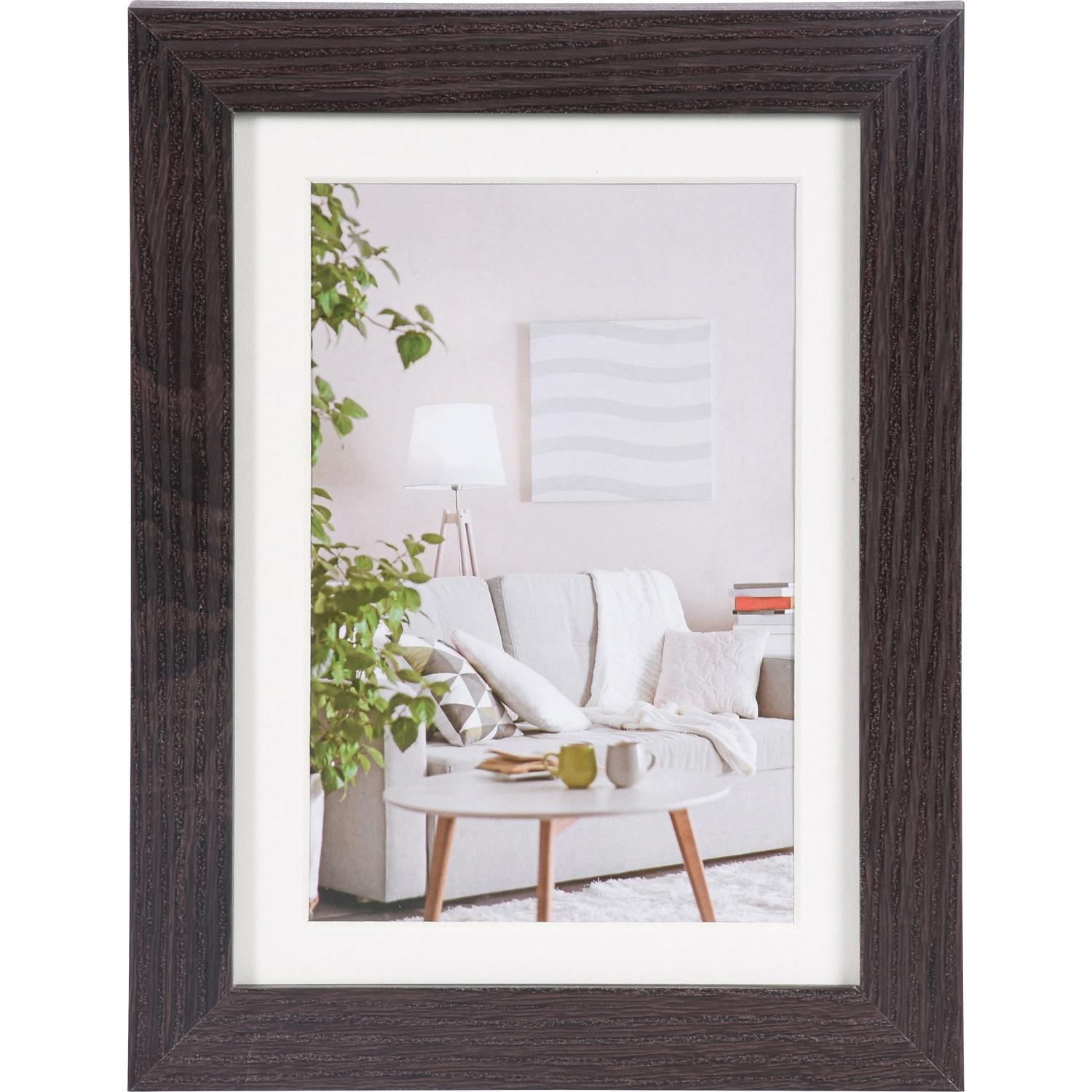 Fotolijst - Henzo - Modern - Fotomaat 13x18 cm - Donkerbruin