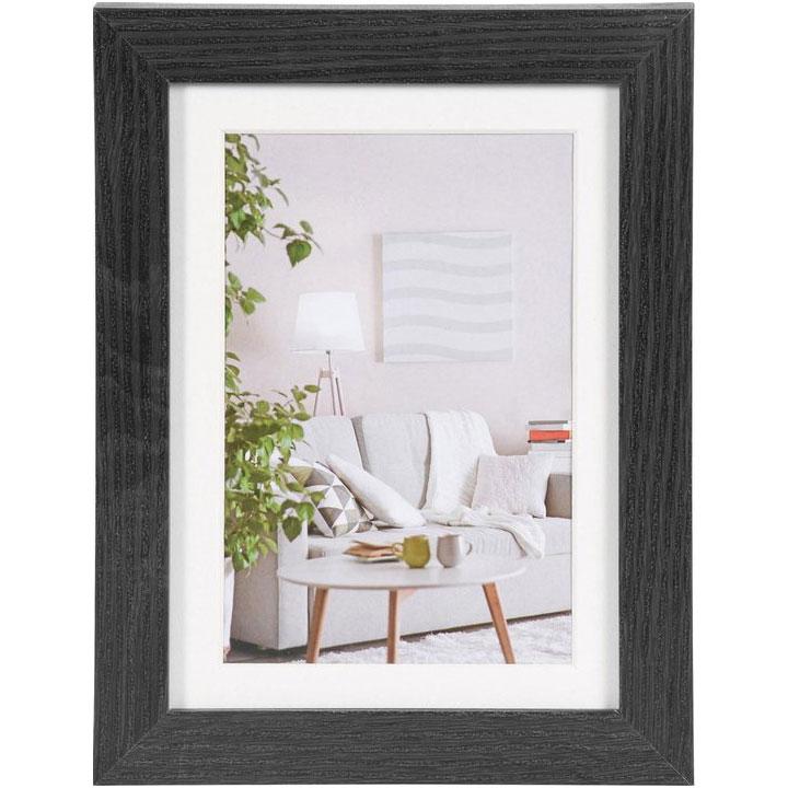 Fotolijst - Henzo - Modern - Fotomaat 13x18 cm - Zwart