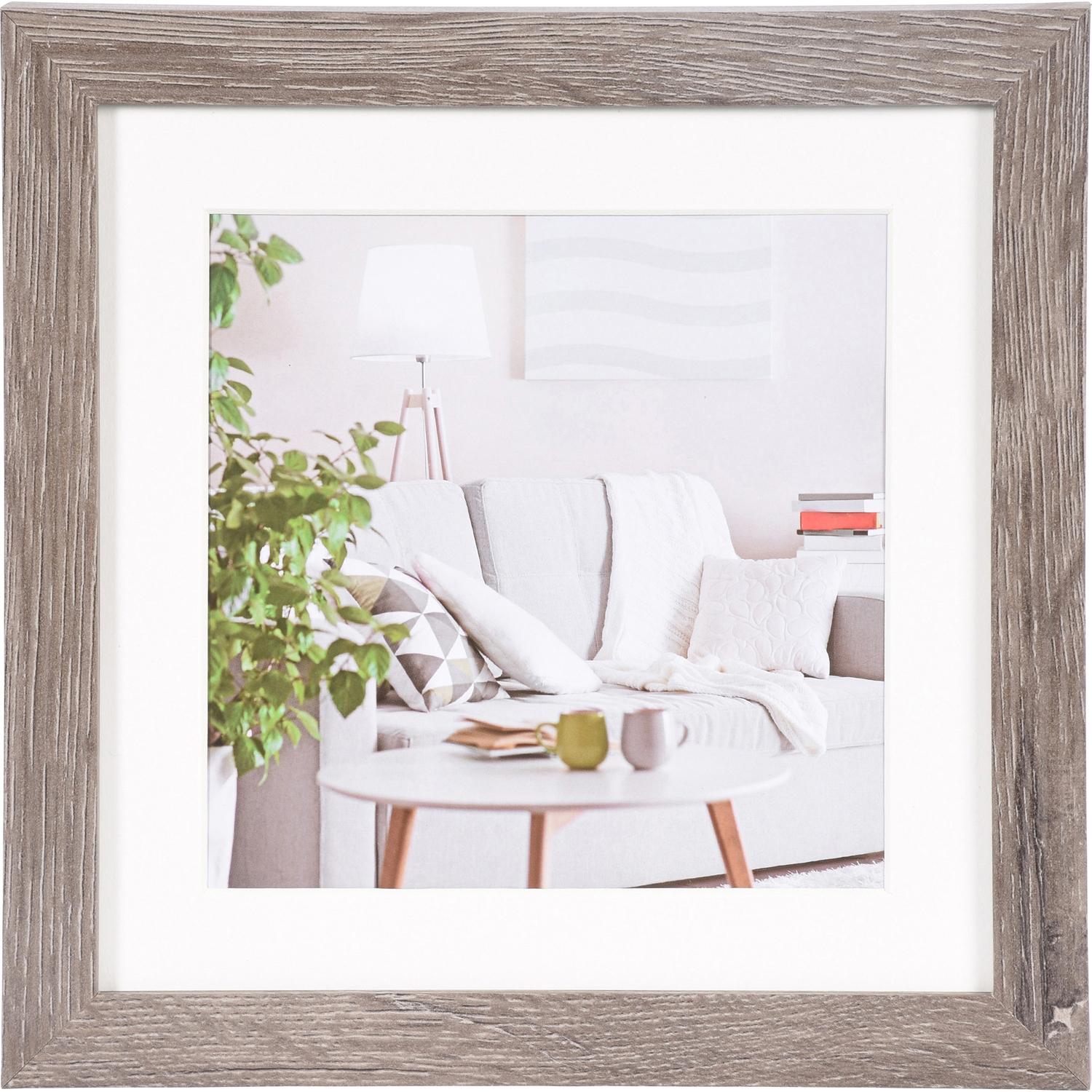 Fotolijst - Henzo - Modern - Fotomaat 20x20 cm - Donkergrijs