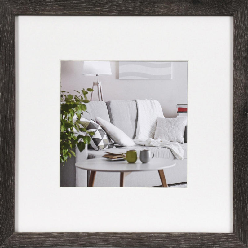 Fotolijst - Henzo - Modern - Fotomaat 30x30 cm - Donkergrijs