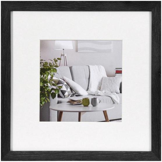 Fotolijst - Henzo - Modern - Fotomaat 30x30 cm - Zwart