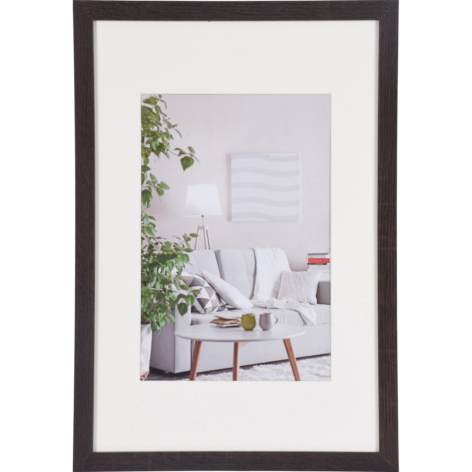 Fotolijst - Henzo - Modern - Fotomaat 30x45 cm - Donkerbruin