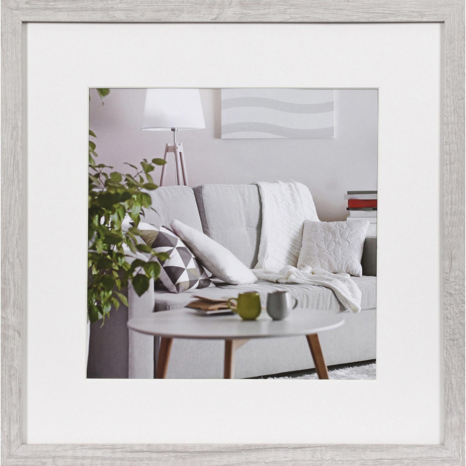 Fotolijst - Henzo - Modern - Fotomaat 40x40 cm - Wit