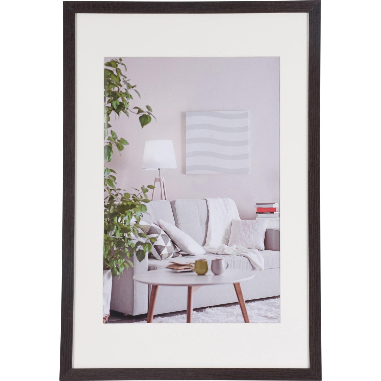 Fotolijst - Henzo - Modern - Fotomaat 40x60 cm - Donkerbruin