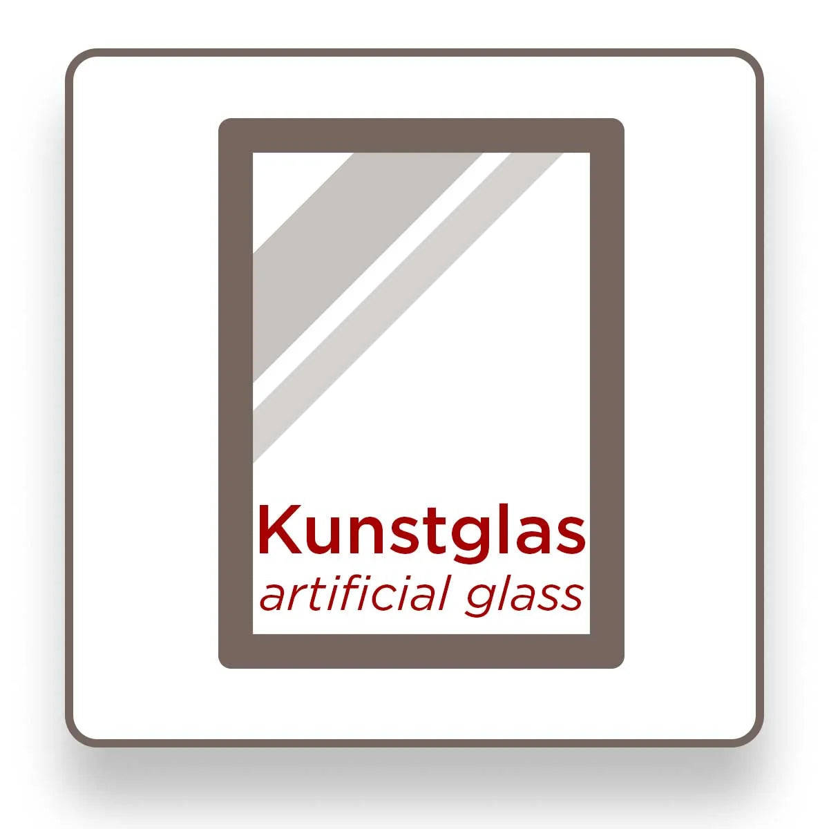 New Lifestyle kunststof lijst (acrylglas)