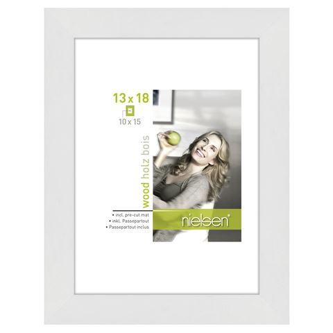 Nielsen Fotolijst 8988002 Apollon Wit 13x18 / 10x15 cm