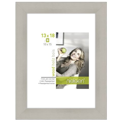 Nielsen Fotolijst 8988005 Apollon Zilver 13x18 / 10x15 cm