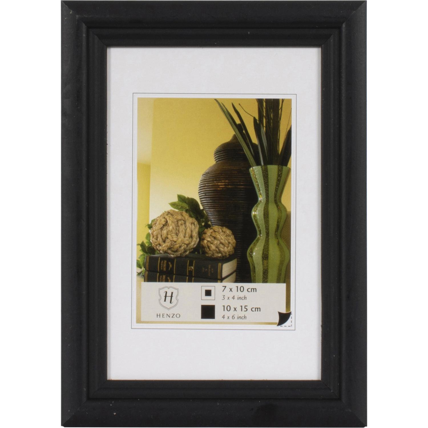 Fotolijst - Henzo - Artos - Fotomaat 10x15 cm - Zwart