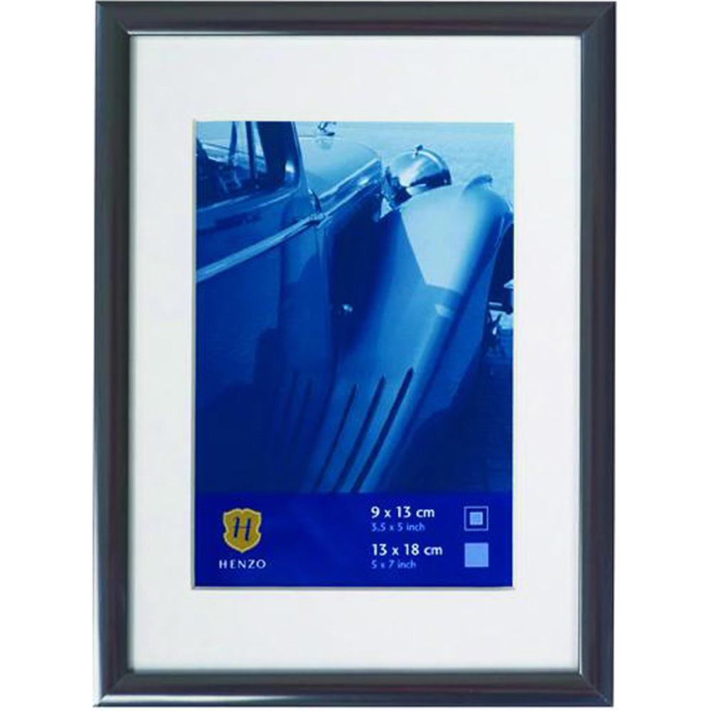 Fotolijst - Henzo - Portofino - Fotomaat 13x18 cm - Donkergrijs