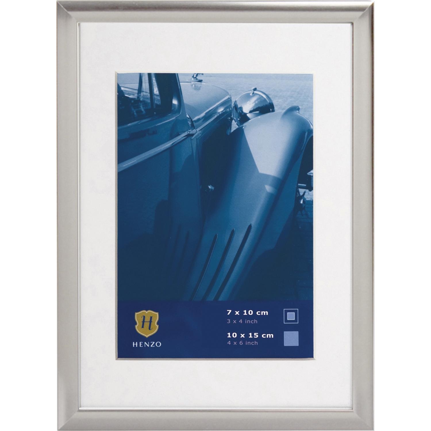 Fotolijst - Henzo - Portofino - Fotomaat 13x18 cm - Zilver