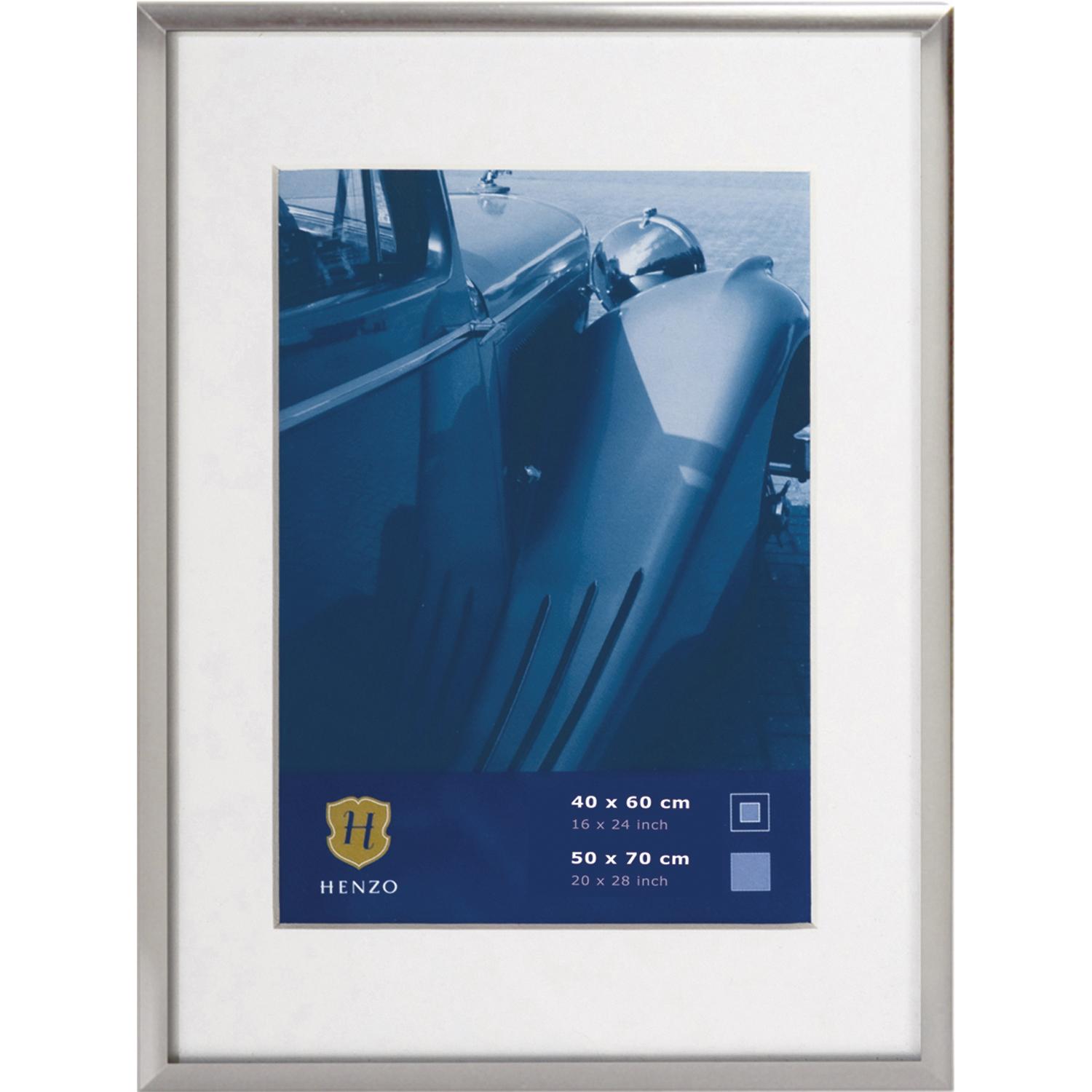 Fotolijst - Henzo - Portofino - Fotomaat 50x70 cm - Zilver