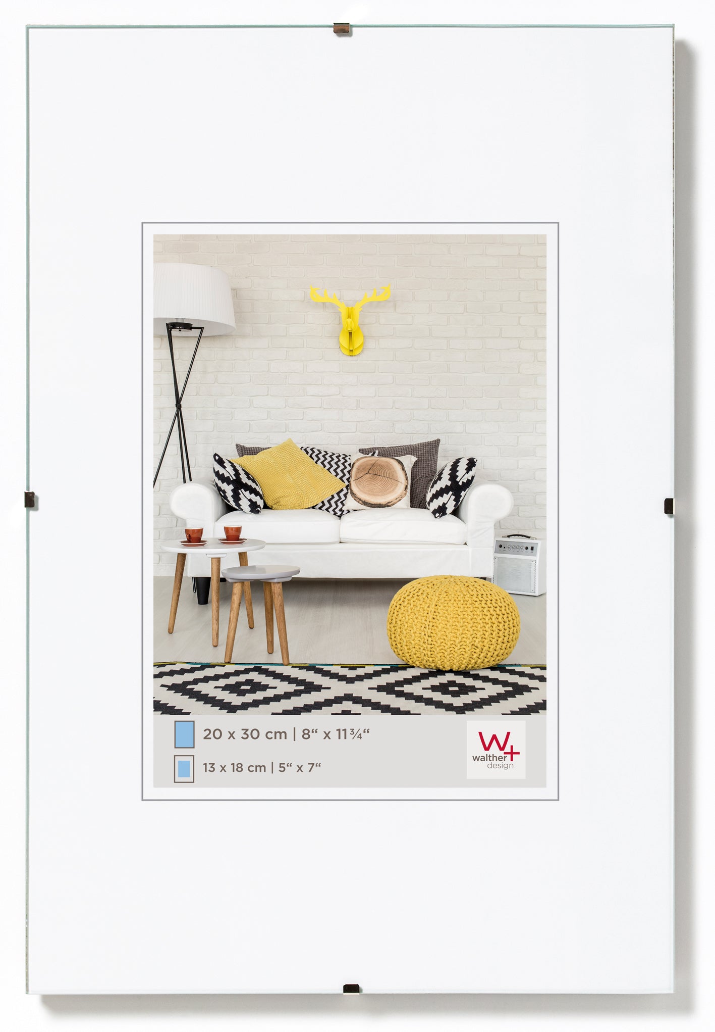 Clipframe 60x90 helder glas