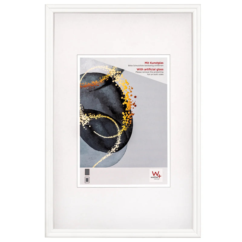 Select fotolijst Kunstglas 30x40 wit