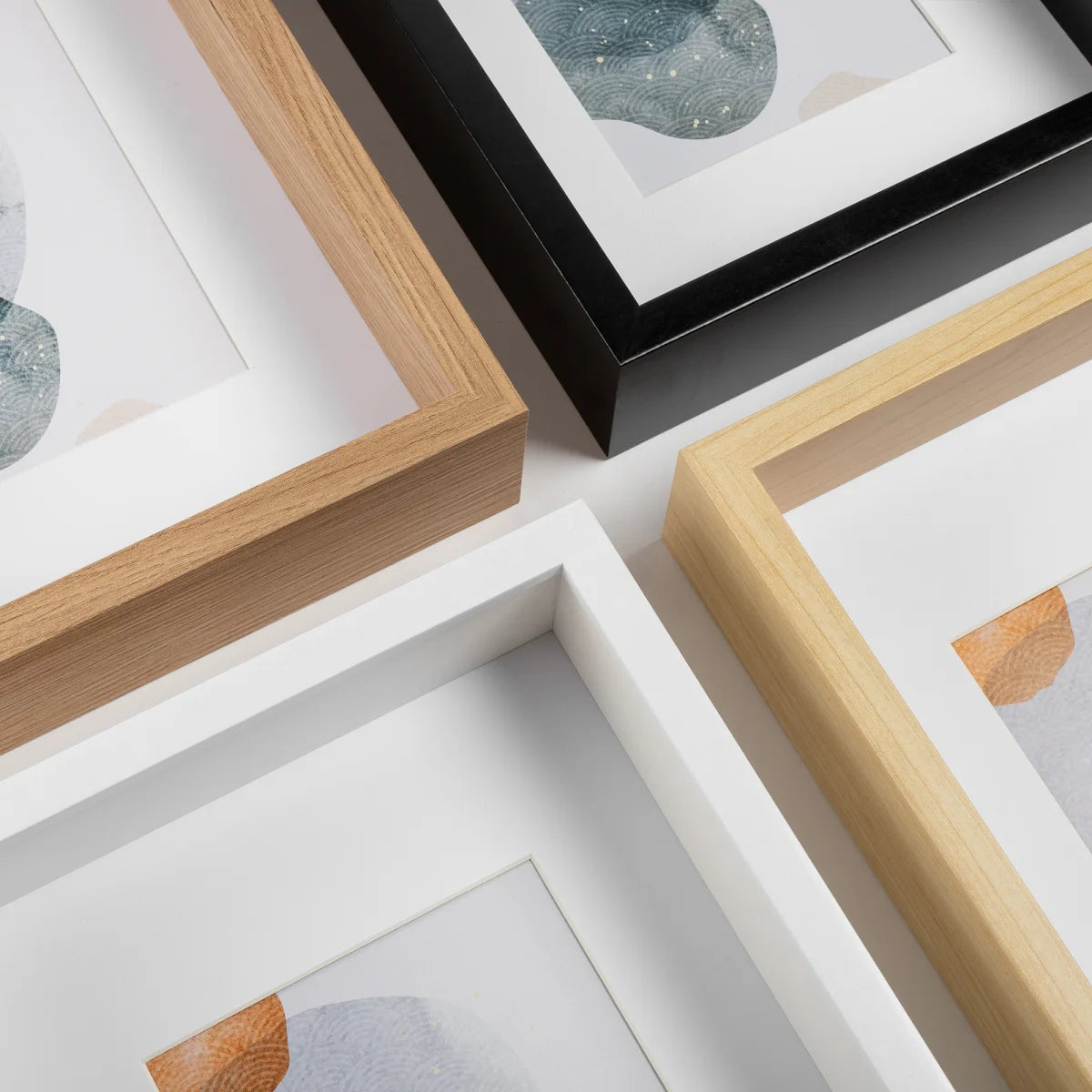 Shape 3D FSC-fotolijst 25x25 wit