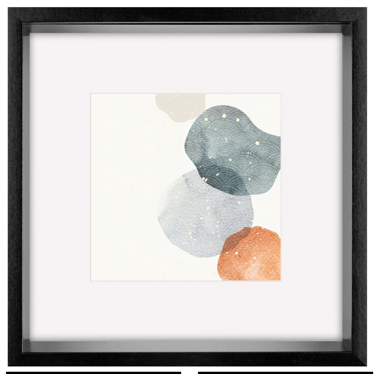 Shape 3D FSC-fotolijst 25x25 zwart