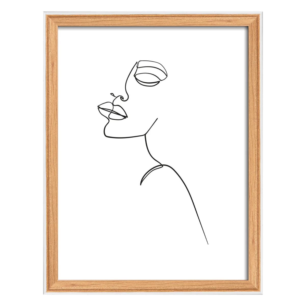 Silhouette fotolijst 15x20 beuken