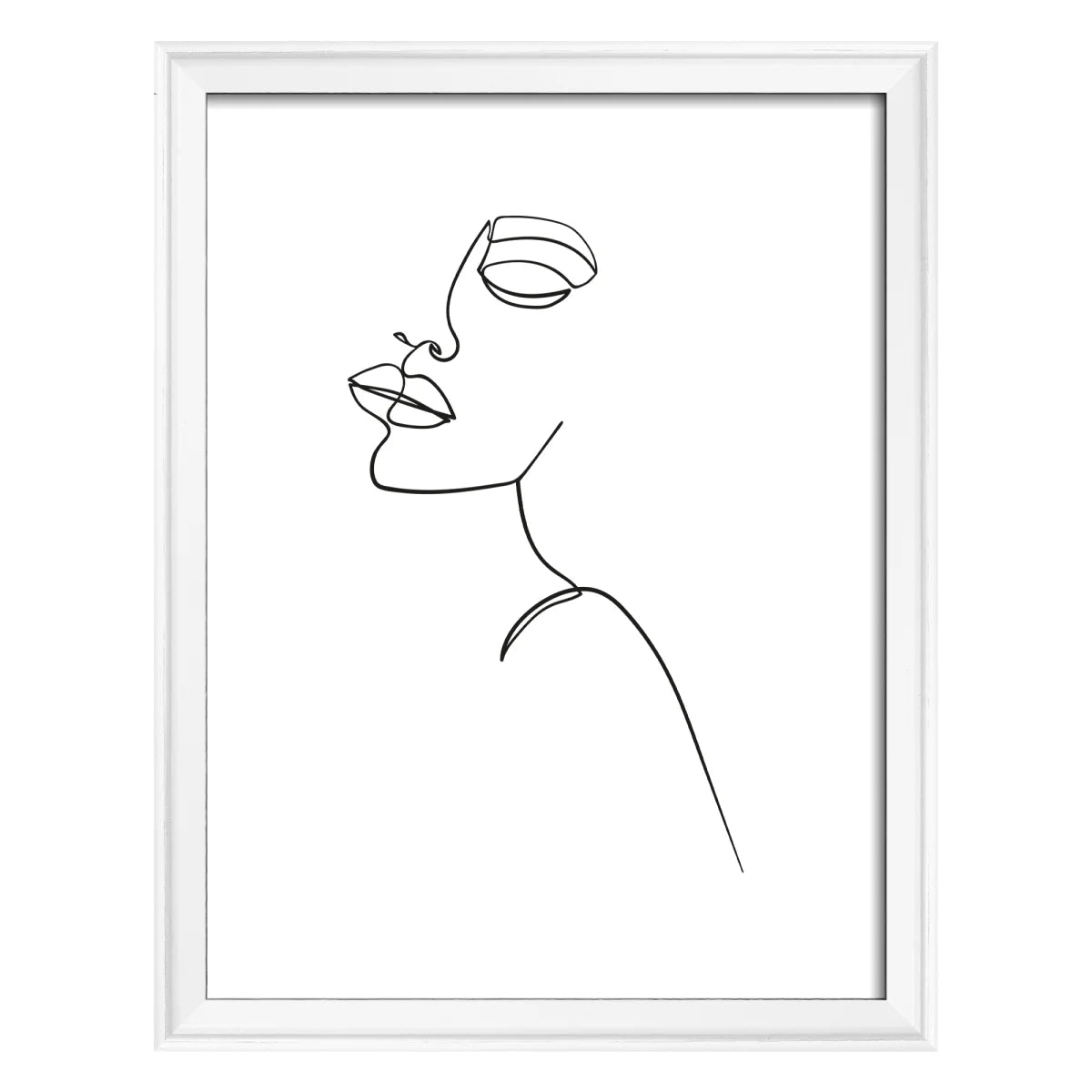Silhouette fotolijst 15x20 wit