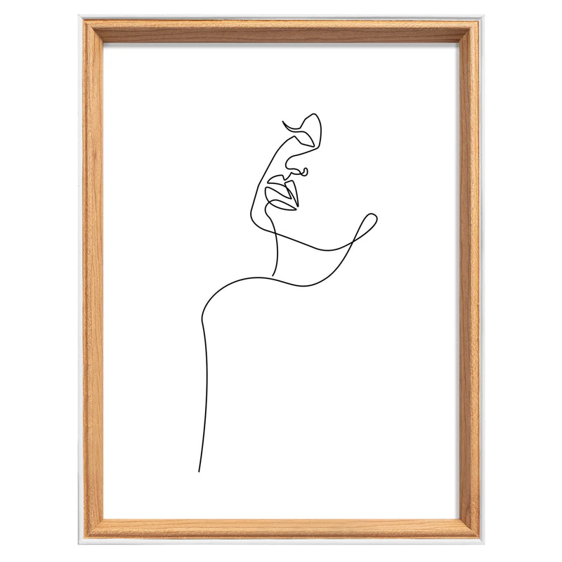 Silhouette fotolijst 18x24 beuken