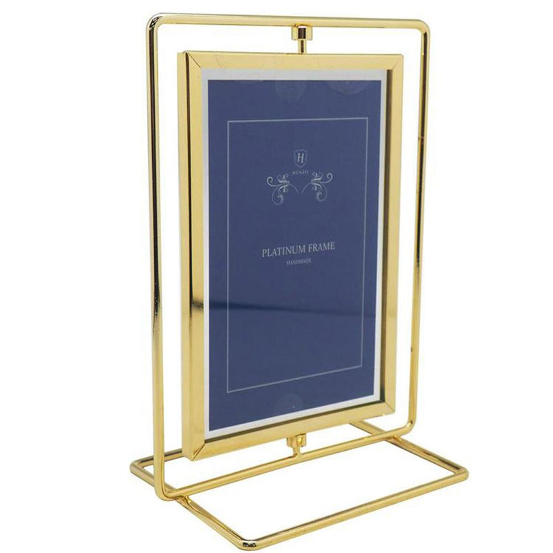 Fotolijst - Henzo - Platinum Single Swing - Fotomaat 15x20 cm - Goud