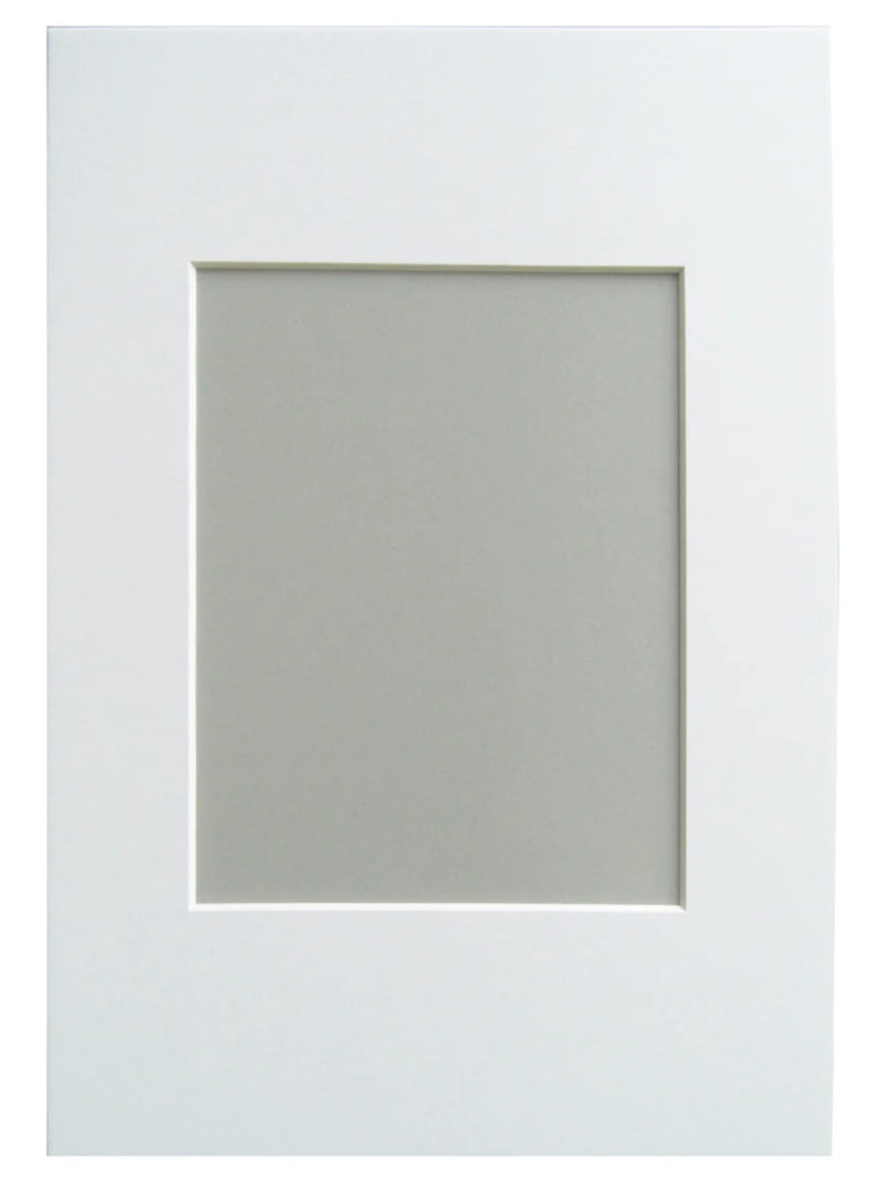 Formaat 20x30 met uitsnede 13x18 polar wit