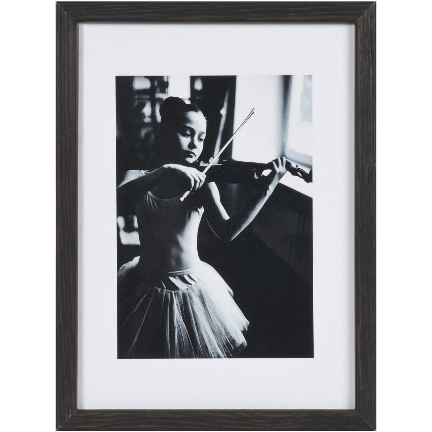 Fotolijst - Henzo - Viola - Fotomaat 10x15 cm - Donkerbruin