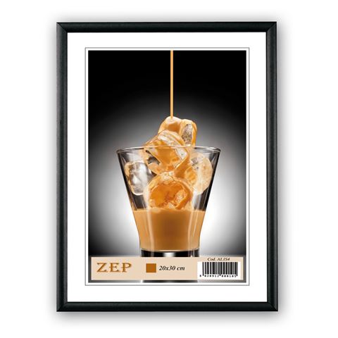 Zep Fotolijst AL1B21 Aluminium Black 21x29,7 cm