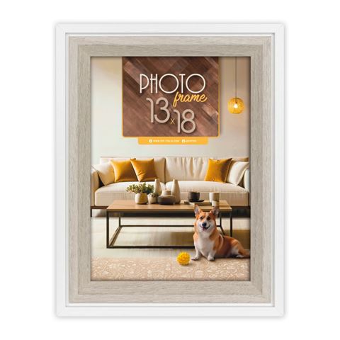 Zep BG757W Bologna White 13x18 cm