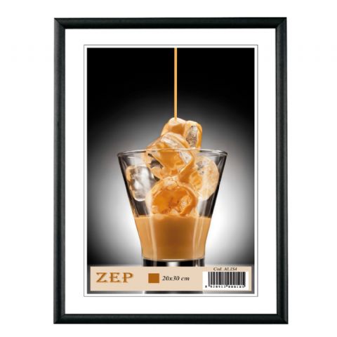 Zep Fotolijst AL1B1 Aluminium Black 10x15 cm